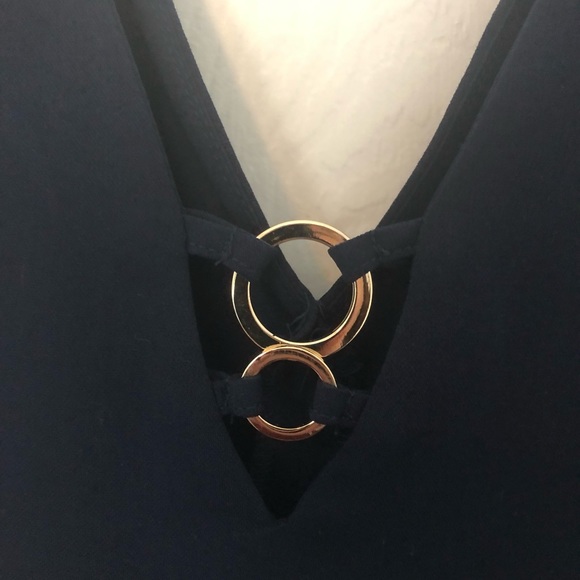 Navy Dynamite Top XS - Picture 2 of 3